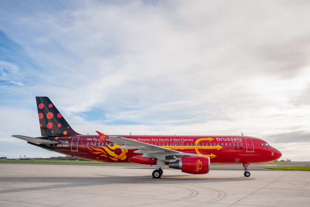 Brussels Airlines special livery