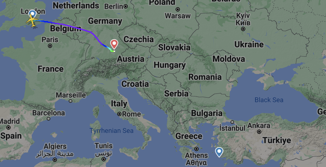 Gatwick - Kos diverted to Munich