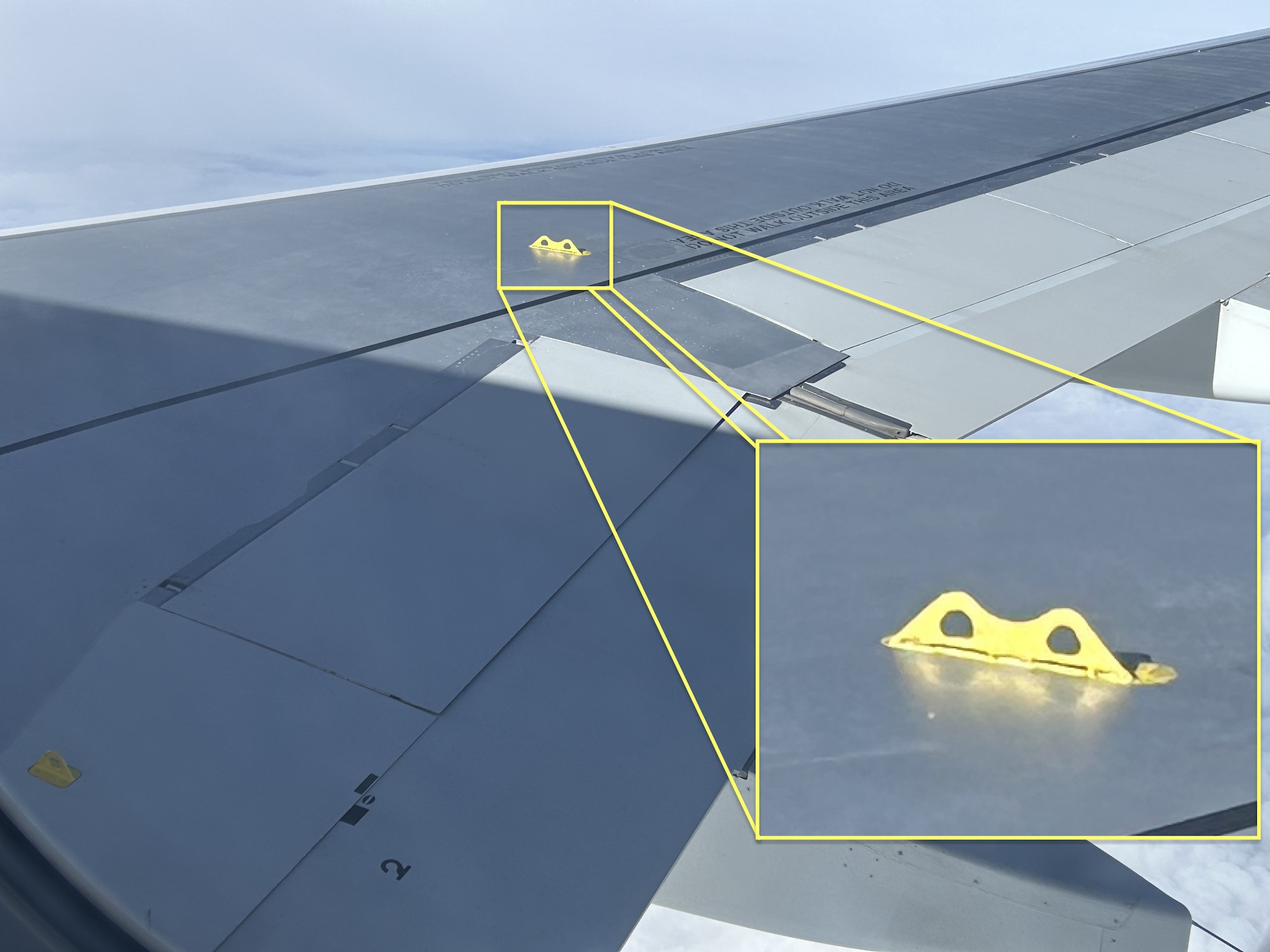 Explained: The Mystery of the Yellow Marker on the Wing