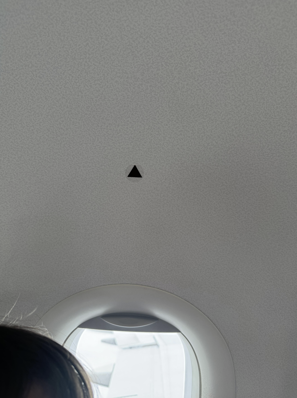 Explained: How This Small Black Triangle Helps Keep Passengers from Becoming Nervous